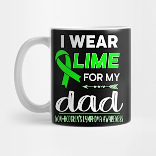 I Wear Lime For My Dad Mug